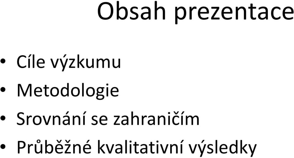 Srovnání se zahraničím