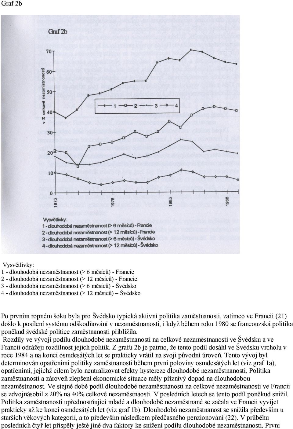 když během roku 1980 se francouzská politika poněkud švédské politice zaměstnanosti přiblížila.