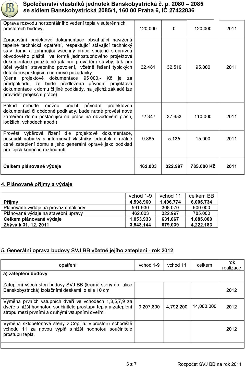 formě jednostupňového projektové dokumentace použitelné jak pro provádění stavby, tak pro účel vydání stavebního povolení, včetně řešení typických detailů respektujících normové požadavky.