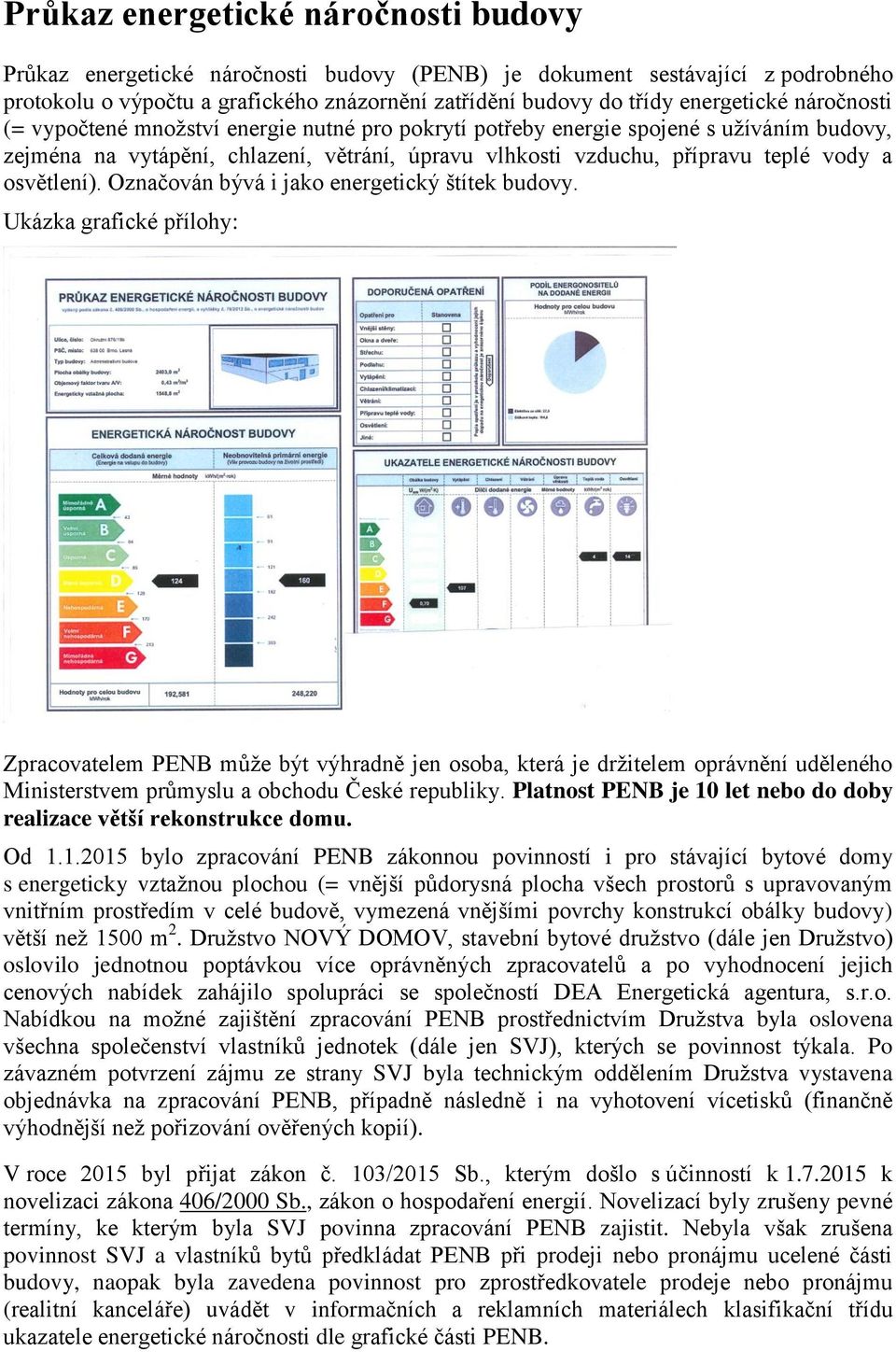 Označován bývá i jako energetický štítek budovy.