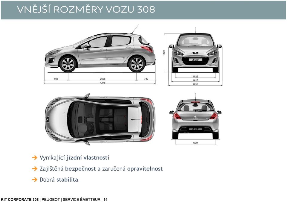 a zaručená opravitelnost Dobrá