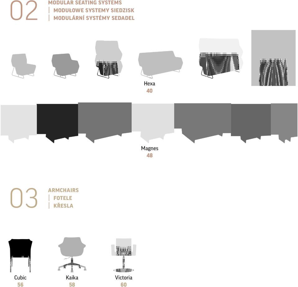 sedadel Hexa 40 Magnes 48 03 Armchairs