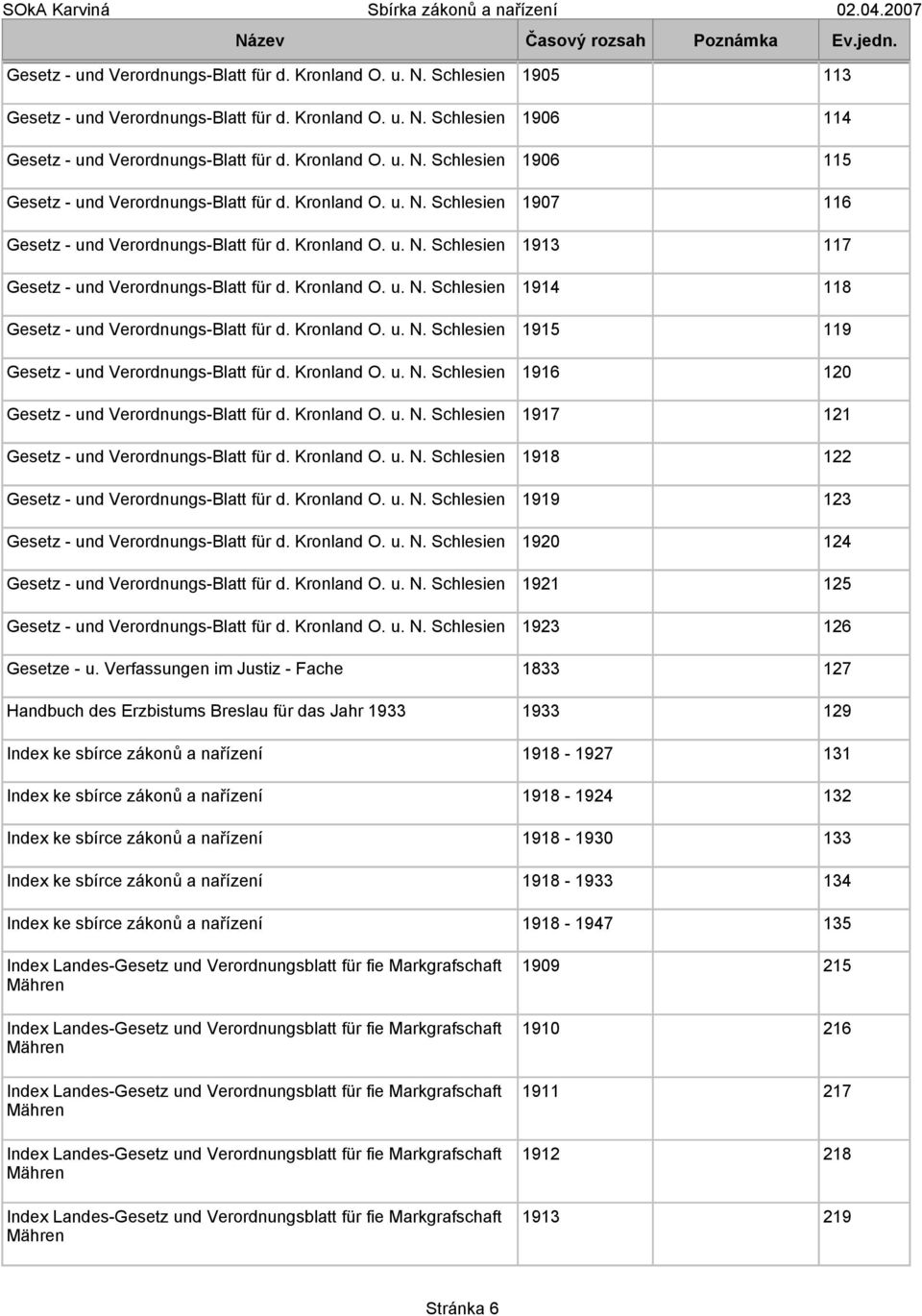 1923 126 1833 127 1933 129 Index ke sbírce zákonů a nařízení 1918-1927 131 Index ke sbírce zákonů a nařízení 1918-1924 132 Index ke sbírce zákonů a nařízení 1918-1930 133 Index ke sbírce zákonů a