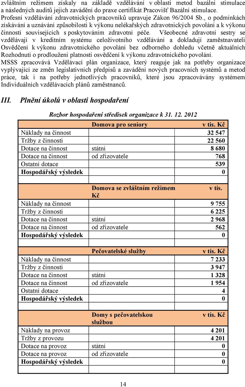 , o podmínkách získávání a uznávání způsobilosti k výkonu nelékařských zdravotnických povolání a k výkonu činností souvisejících s poskytováním zdravotní péče.