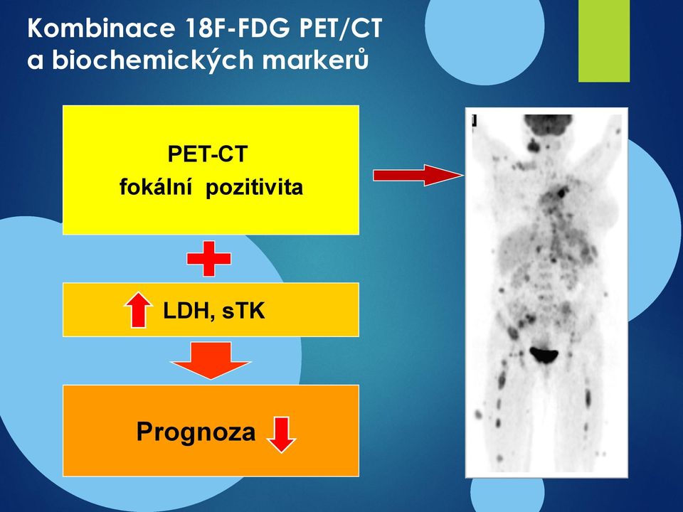 markerů PET-CT fokální