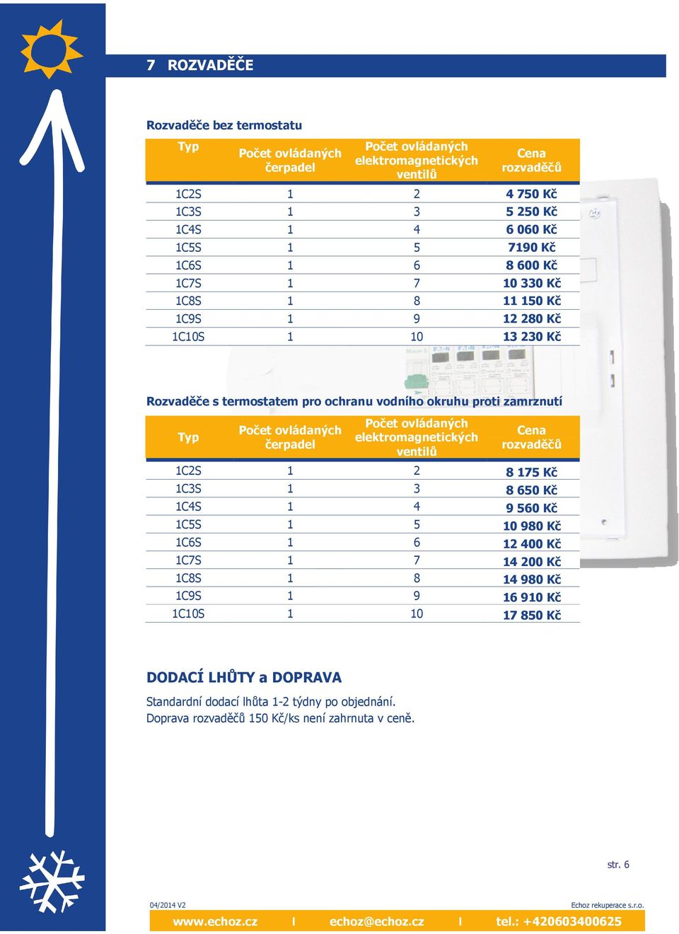 čerpadel elektromagnetických ventilů rozvaděčů 1C2S 1 2 8 175 Kč 1C3S 1 3 8 650 Kč 1C4S 1 4 9 560 Kč 1C5S 1 5 10 980 Kč 1C6S 1 6 12 400 Kč 1C7S 1 7 14 200 Kč