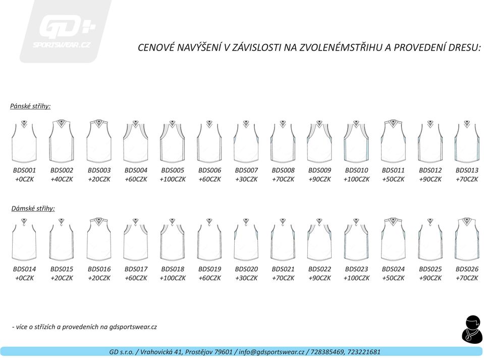 BDS013 +70CZK Dámské støihy: BDS014 +0CZK BDS015 +20CZK BDS016 +20CZK BDS017 +60CZK BDS018 +100CZK BDS019 +60CZK BDS020 +30CZK