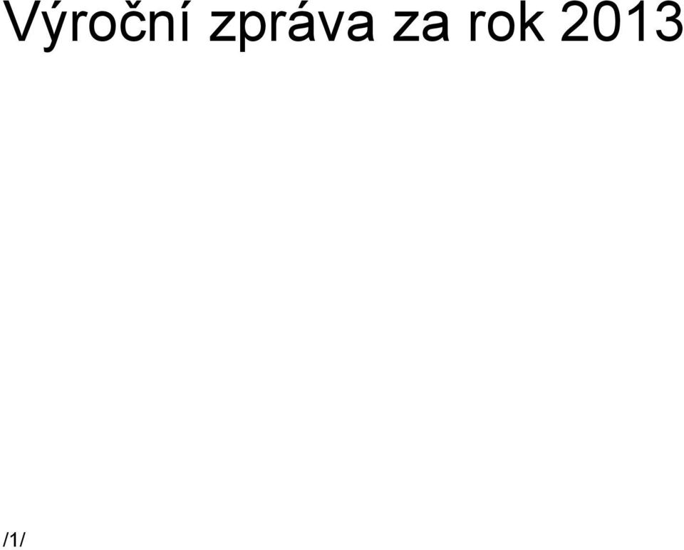 rok 2013