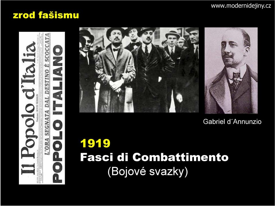 cz 1919 Fasci di