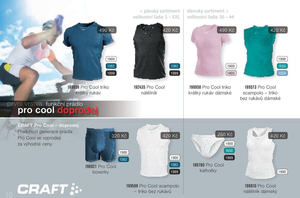 Pro Cool scampolo triko bez rukávů dámské CRAFT Pro Cool doprodej Předchozí generace prádla Pro Cool ve výprodeji za výhodné ceny.