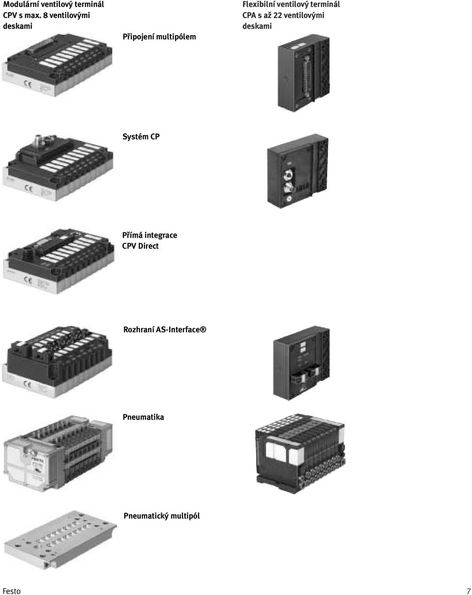 ventilov terminál CPA s aï 22 ventilov mi deskami Systém