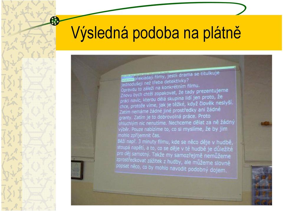 plátně
