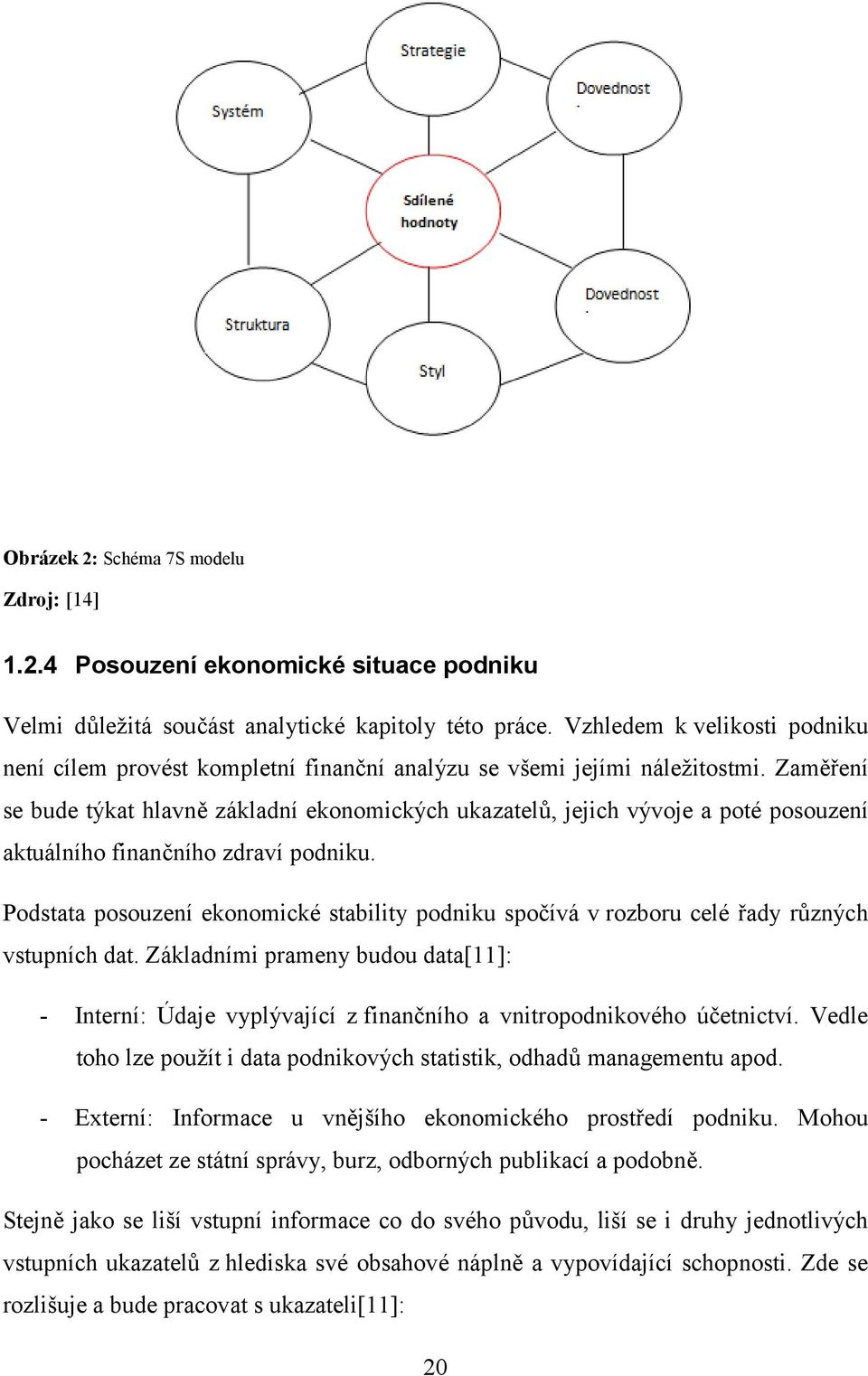 Zaměření se bude týkat hlavně základní ekonomických ukazatelů, jejich vývoje a poté posouzení aktuálního finančního zdraví podniku.