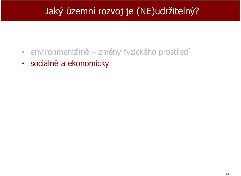 environmentálně změny