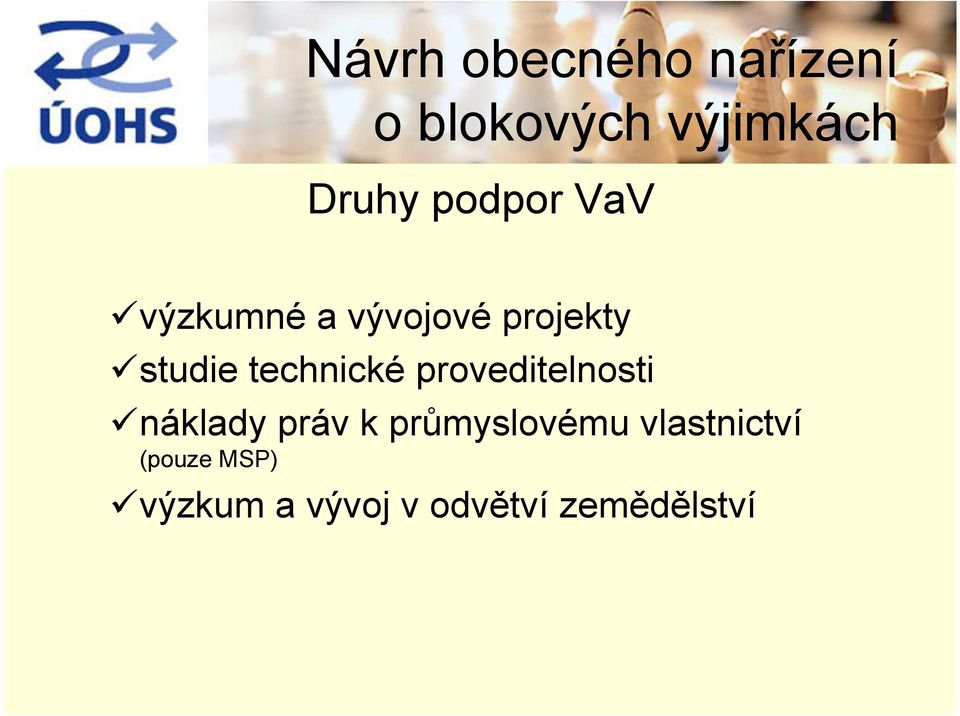 náklady práv k průmyslovému vlastnictví