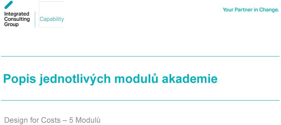 modulů