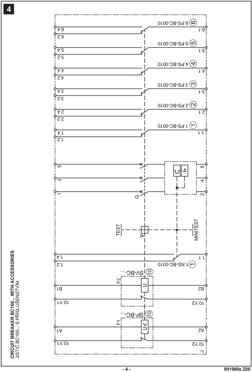 .. 2 3 4 5 6 MINITEST J 2 4 6.Y2.Y B F2 B2.. 2..NS-BC-.PS-BC- 2.PS-BC-.2.4.2.4 2.