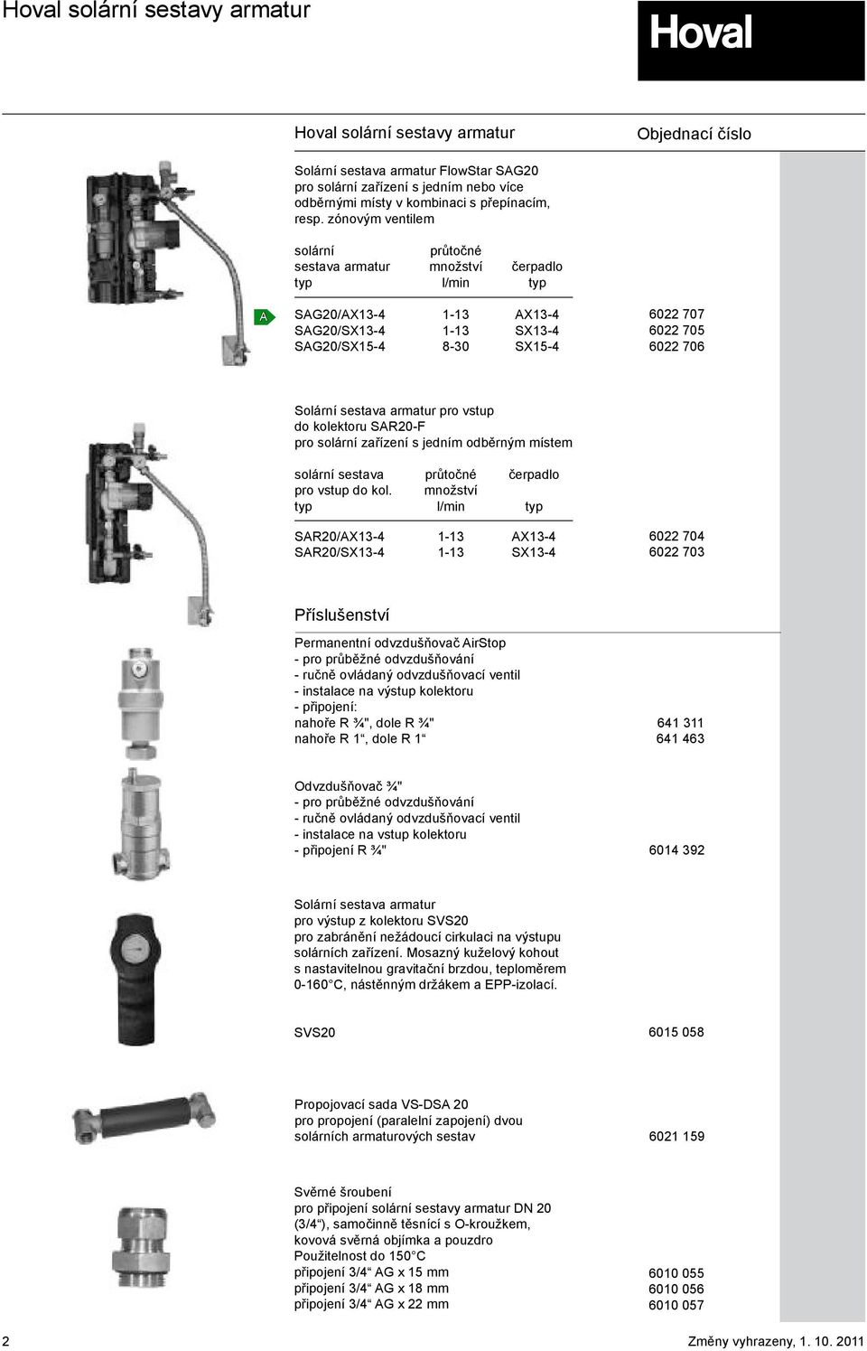 armatur pro vstup do kolektoru SAR20-F pro solární zařízení s jedním odběrným místem solární sestava průtočné čerpadlo pro vstup do kol.