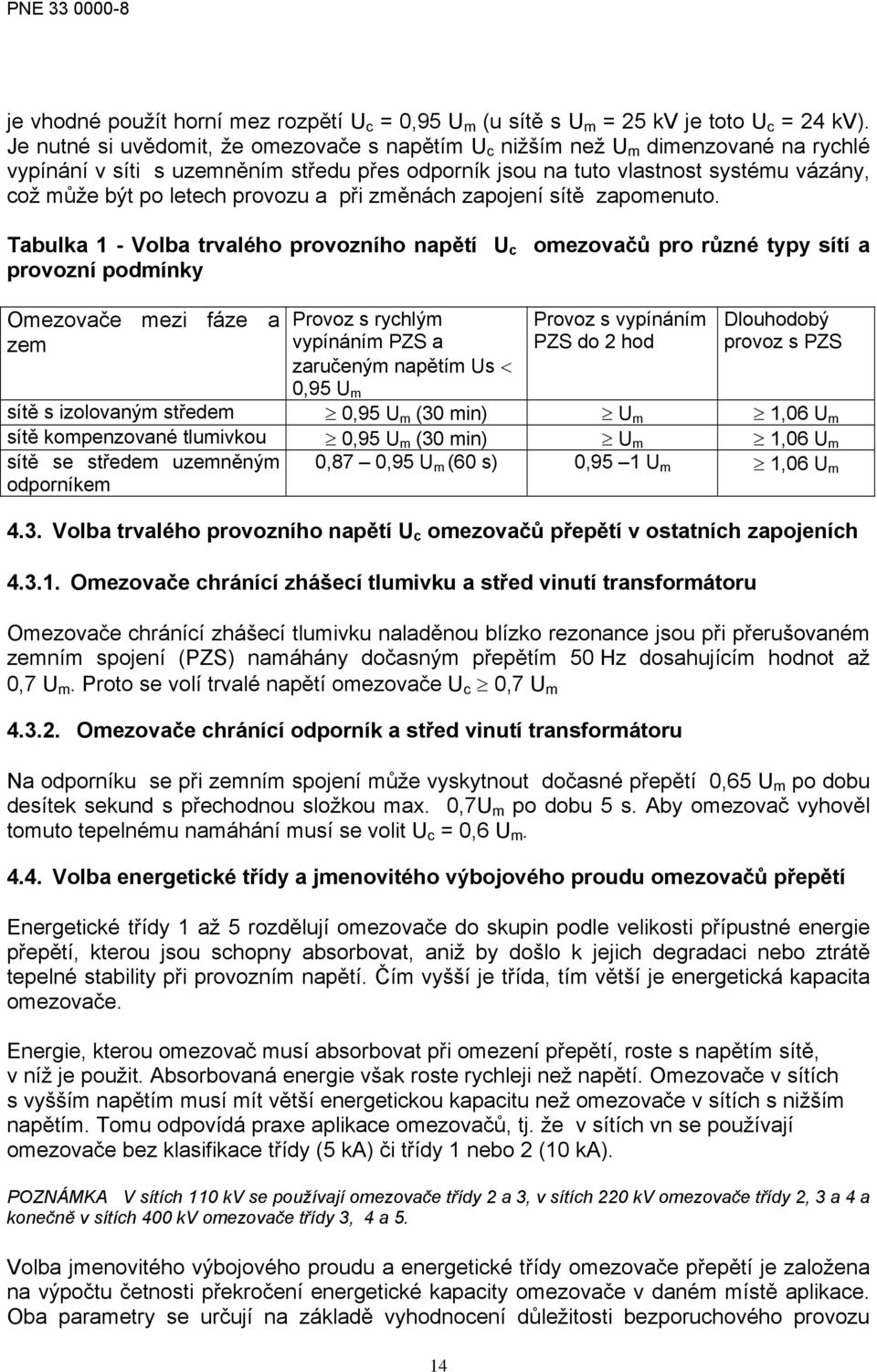 provozu a při změnách zapojení sítě zapomenuto.