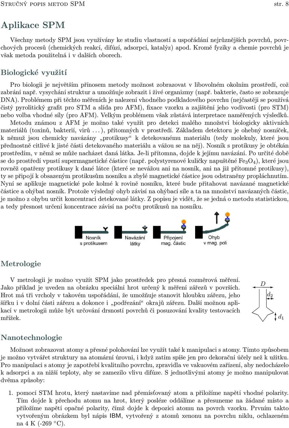 Kromě fyziky a chemie povrchů je však metoda použitelná i v dalších oborech.