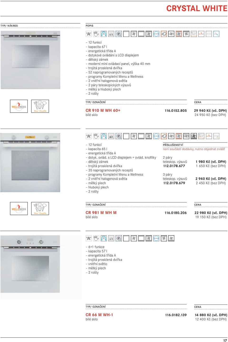 energetická třída A dotyk. ovlád. s LCD displejem + ovlád.