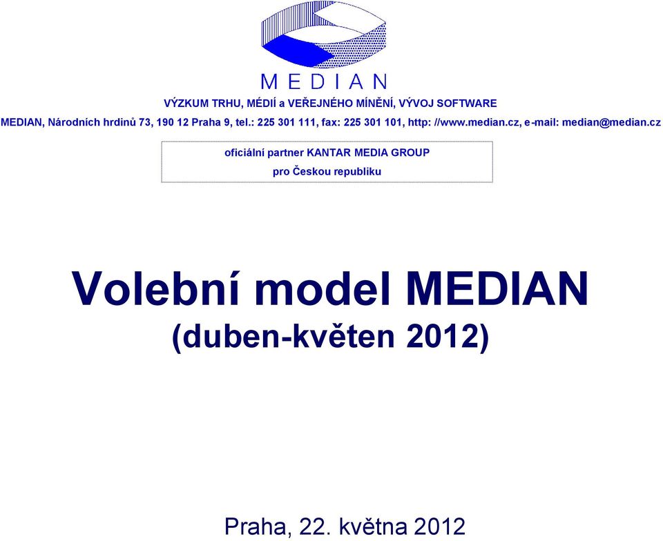median.cz, e-mail: median@median.