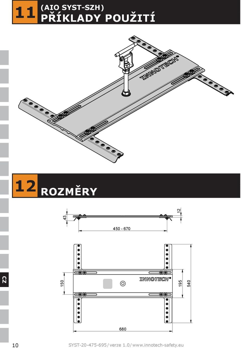 ROZMĚRY 43 450-670