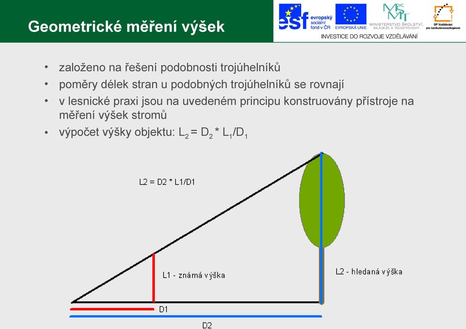 rovnají v lesnické praxi jsou na uvedeném principu konstruovány