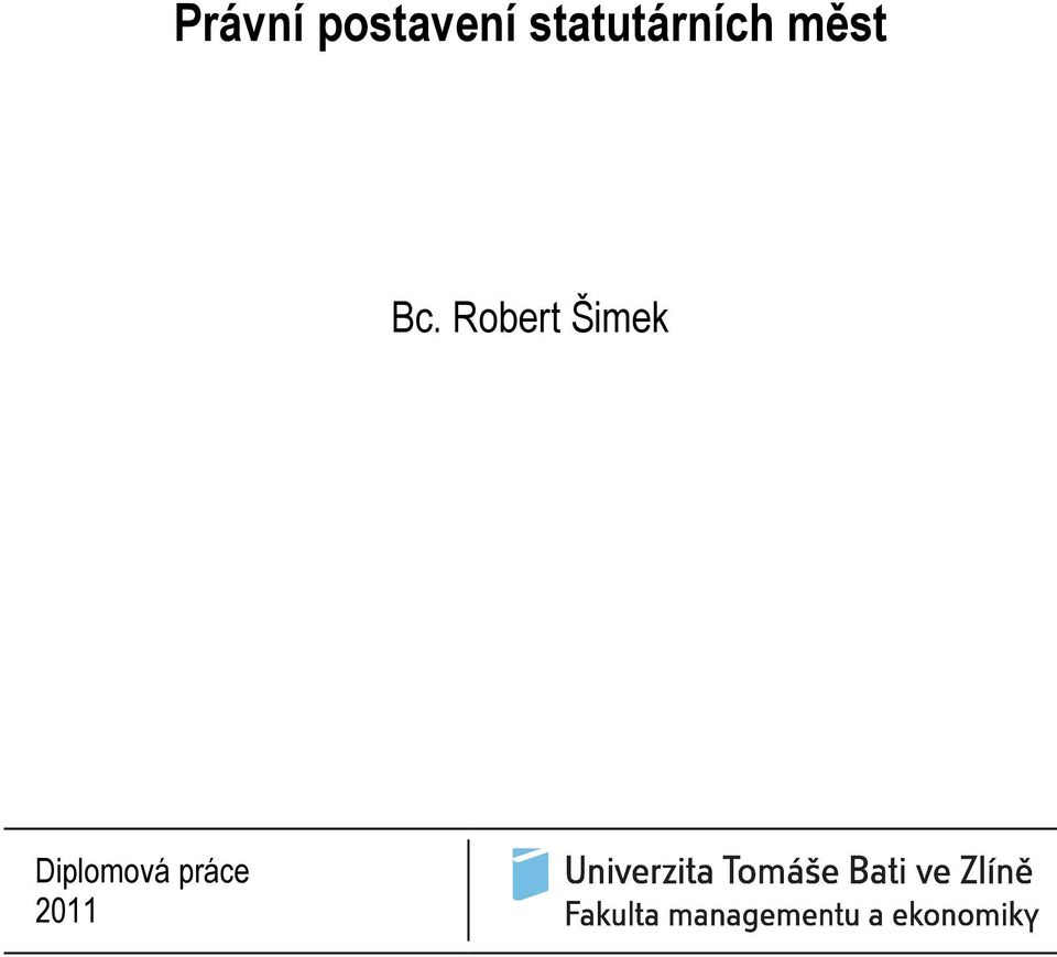 Bc. Robert Šimek