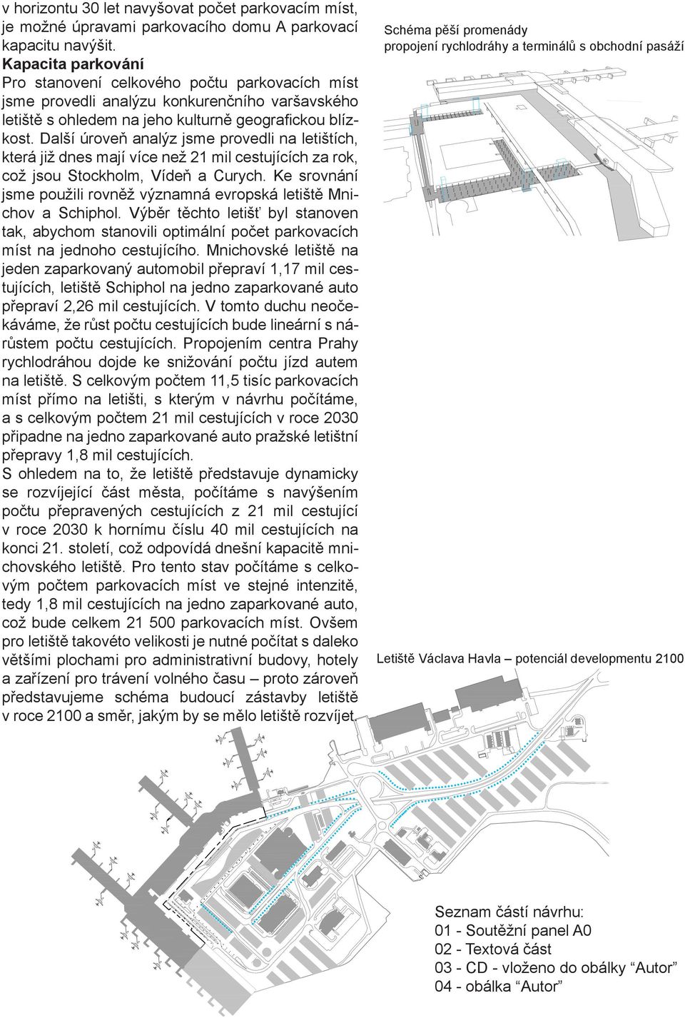 Další úroveň analýz jsme provedli na letištích, která již dnes mají více než 21 mil cestujících za rok, což jsou Stockholm, Vídeň a Curych.