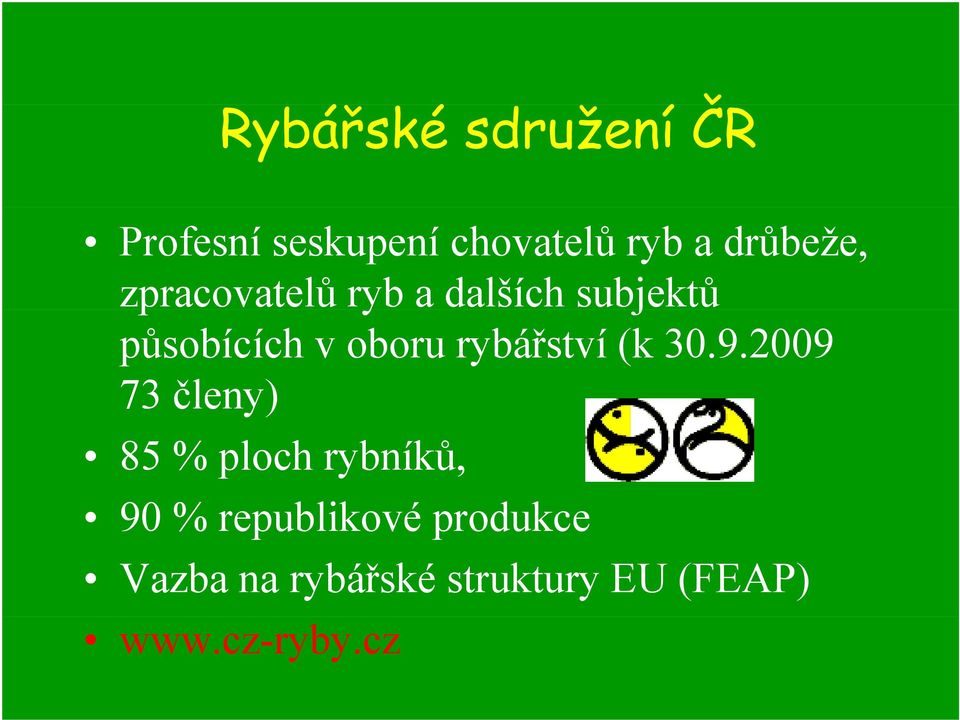 oboru rybářství (k 30.9.