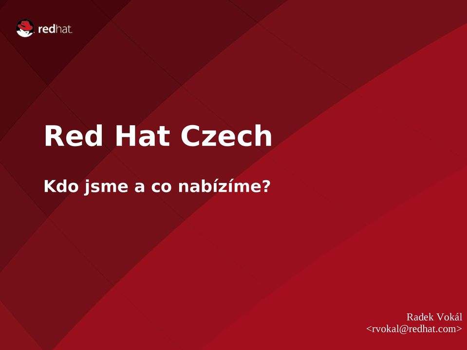 Czech Kdo jsme a co