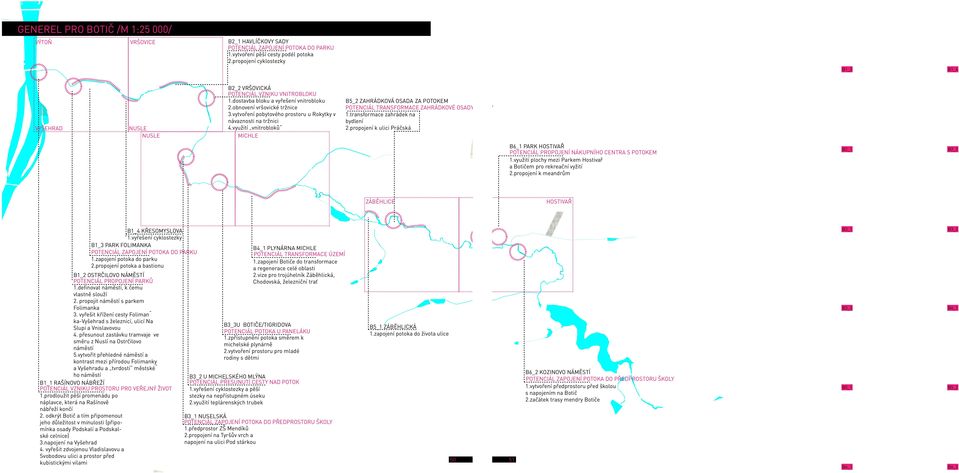 vytvoření pobytového prostoru u Rokytky v návaznosti na tržnici 4.využití vnitrobloků MICHLE NUSLE NUSLE B5_2 ZAHRÁDKOVÁ OSADA ZA EM POTENCIÁL TRANSFORMACE ZAHRÁDKOVÉ OSADY 1.