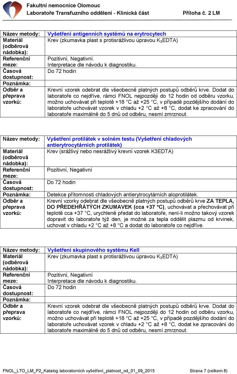 antierytrocytárních aloprotilátek.