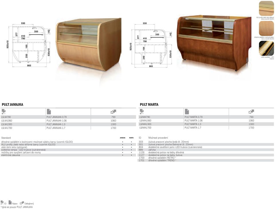 79 790 LS/MA060 PULT MARTA.06 060 LS/MA300 PULT MARTA.3 300 LS/MA700 PULT MARTA.