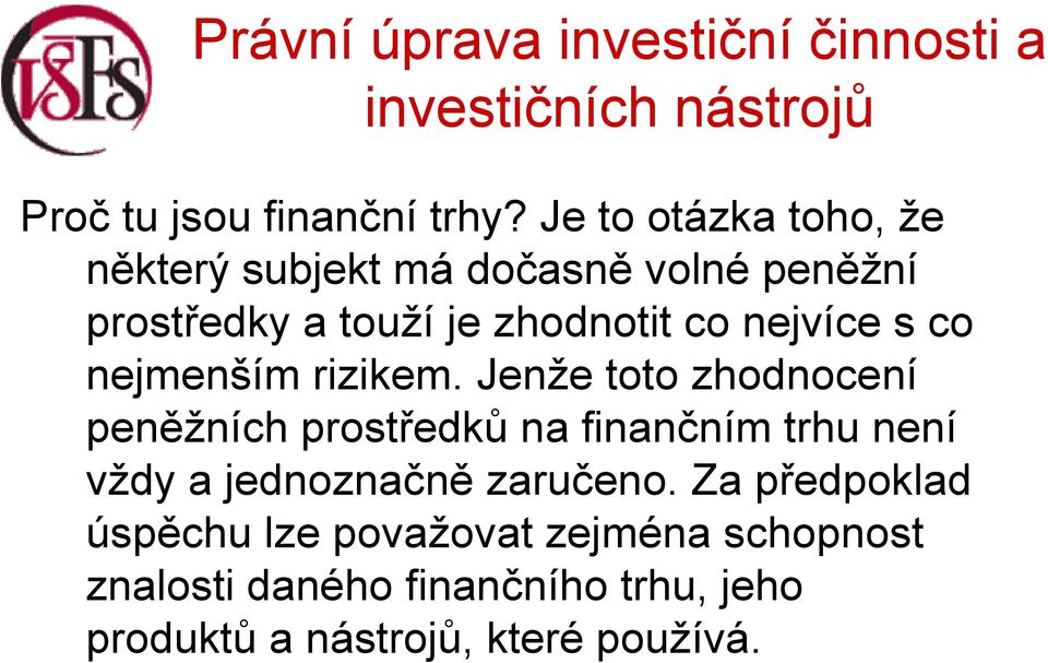 Právo ve financích a FS 6 - PDF Free Download