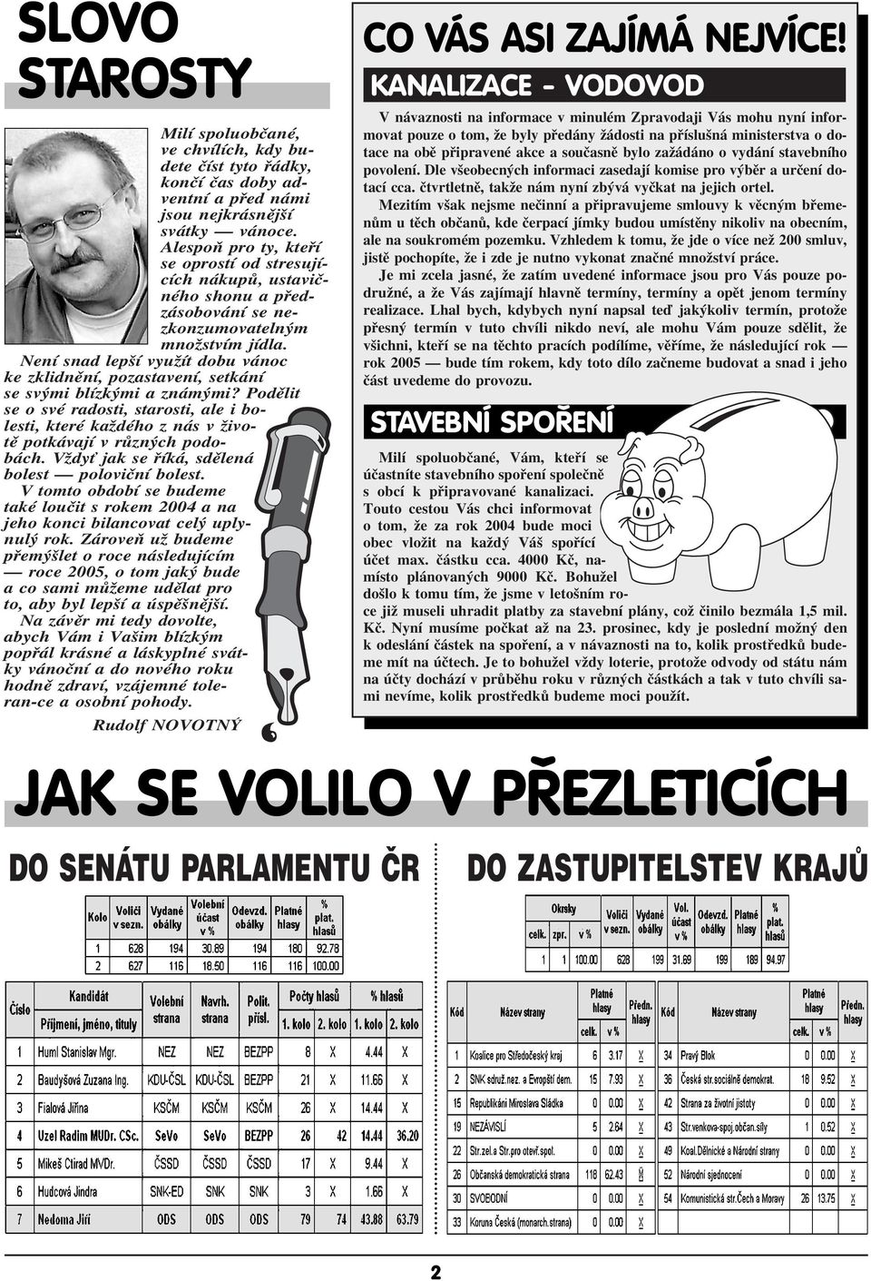 Není snad lep í vyuïít dobu vánoc ke zklidnûní, pozastavení, setkání se sv mi blízk mi a znám mi?