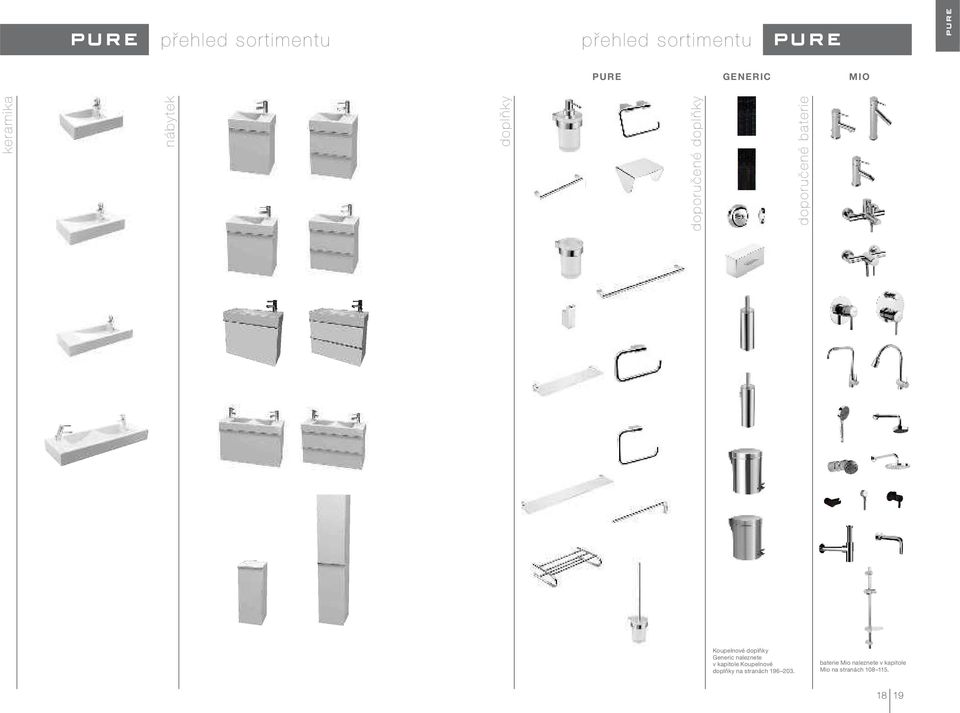 doplňky Generic naleznete v kapitole Koupelnové doplňky na stranách