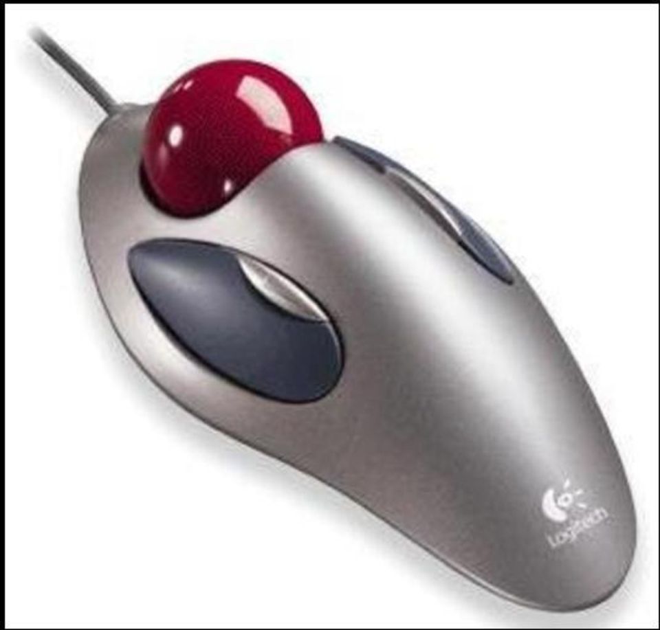 1952 První trackball, pro vojenské účely, z bowlingové koule.