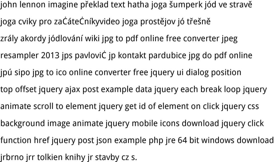 position top offset jquery ajax post example data jquery each break loop jquery animate scroll to element jquery get id of element on click jquery css