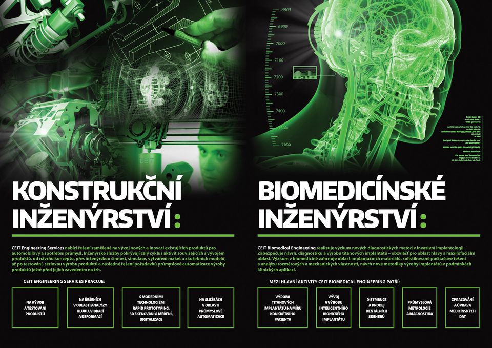 sériovou výrobu produktů a následné řešení požadavků průmyslové automatizace výroby produktů ještě před jejich zavedením na trh.