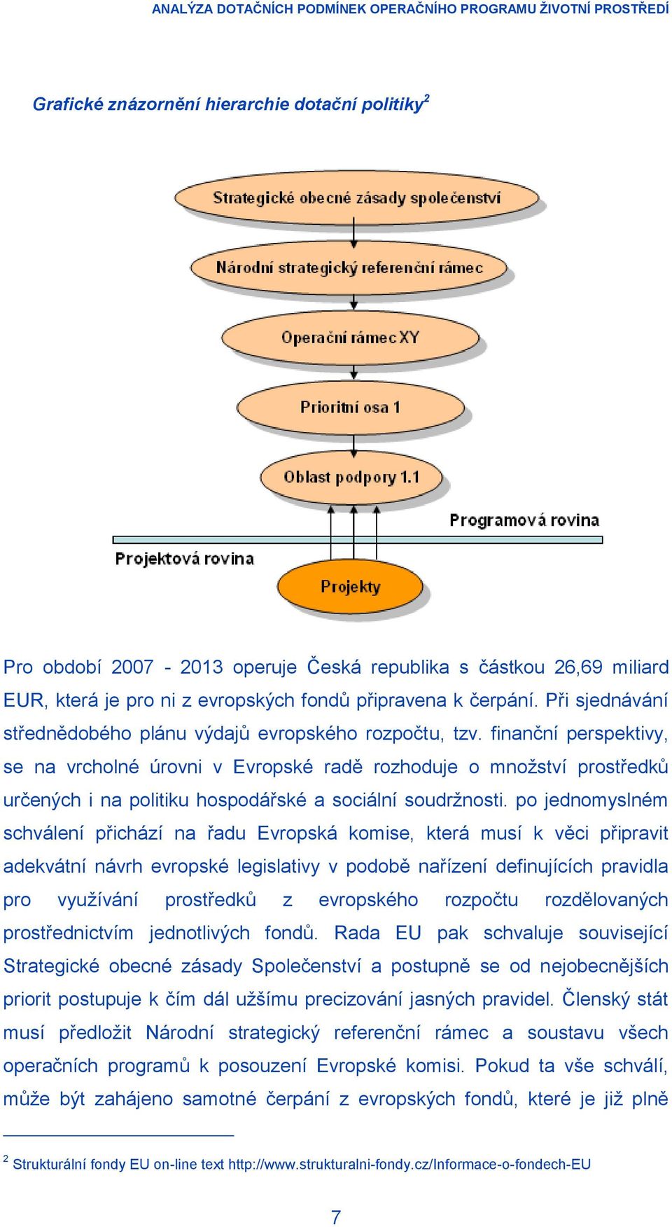 finanční perspektivy, se na vrcholné úrovni v Evropské radě rozhoduje o mnoţství prostředků určených i na politiku hospodářské a sociální soudrţnosti.