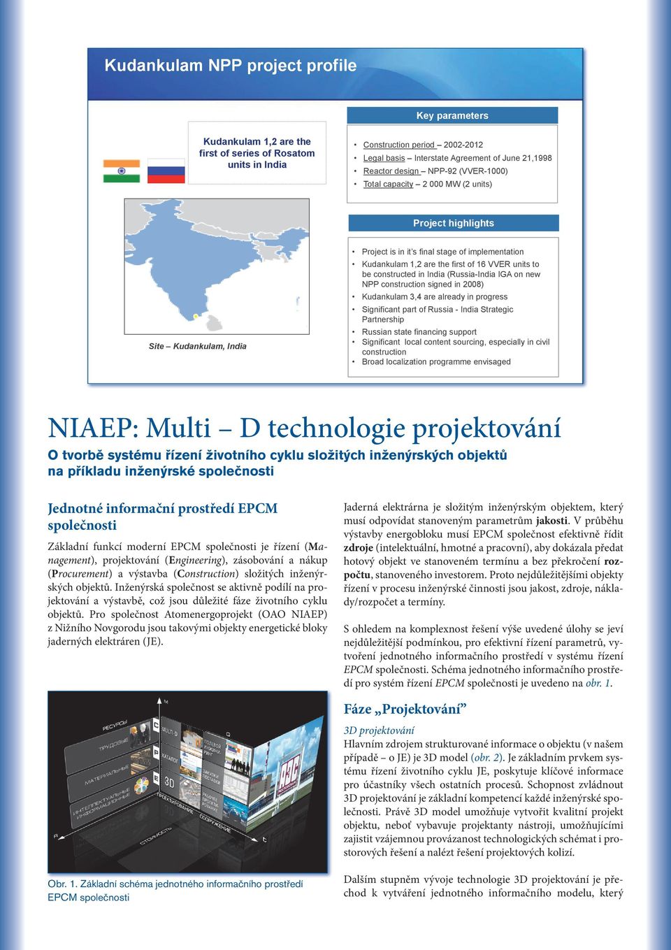 be constructed in India (Russia-India IGA on new NPP construction signed in 2008) Kudankulam 3,4 are already in progress Significant part of Russia - India Strategic Partnership Russian state