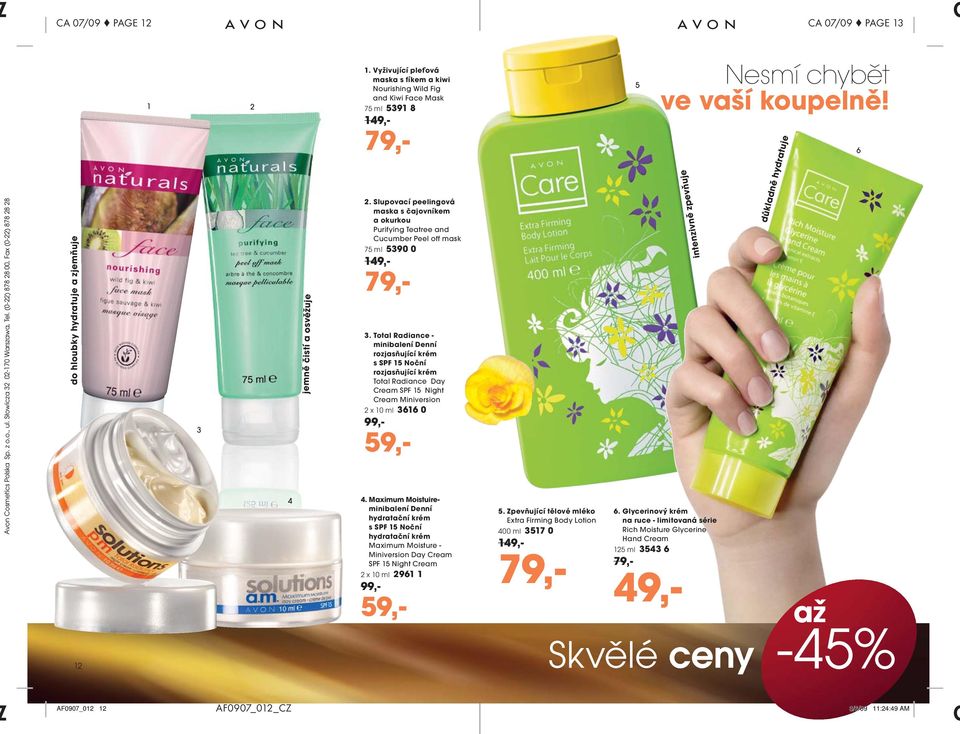 Slupovací peelingová maska s čajovníkem a okurkou Purifying Teatree and ucumber Peel off mask 7 ml 90 0 9,- 79,-.