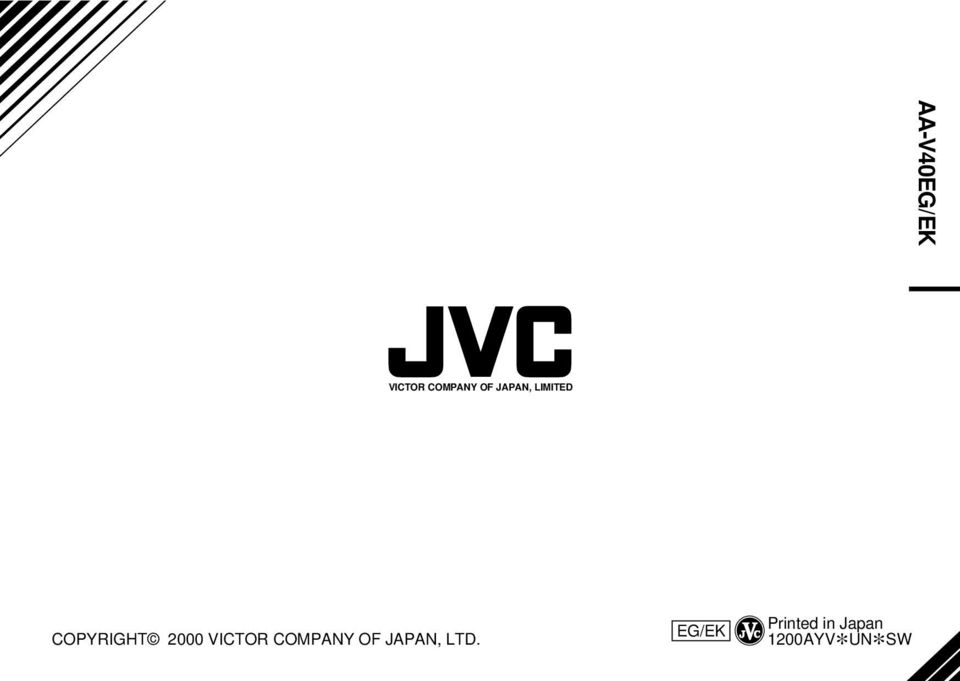 VICTOR COMPANY OF JAPAN, LTD.