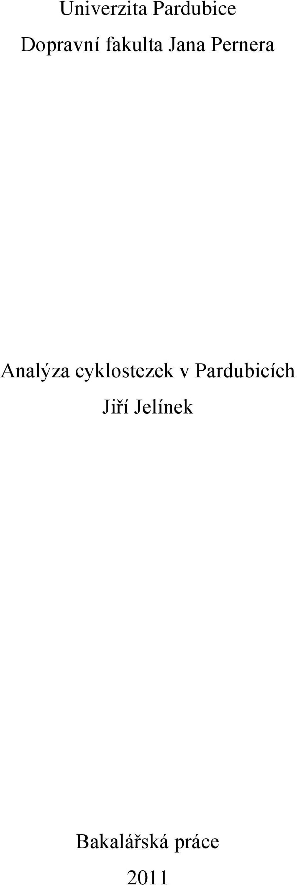 cyklostezek v Pardubicích