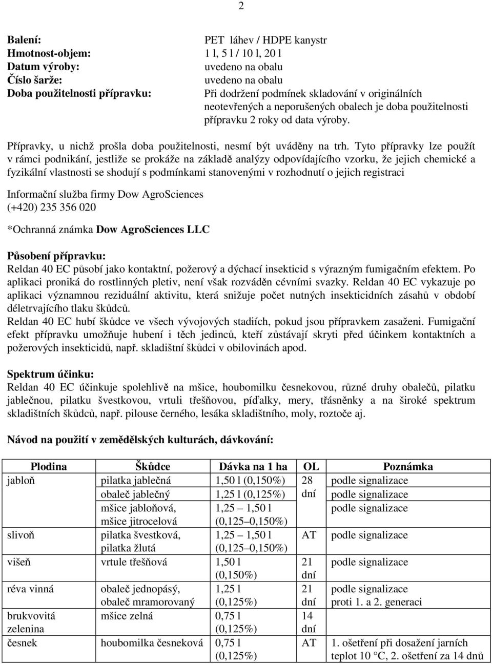 Tyto pípravky lze použít v rámci podnikání, jestliže se prokáže na základ analýzy odpovídajícího vzorku, že jejich chemické a fyzikální vlastnosti se shodují s podmínkami stanovenými v rozhodnutí o