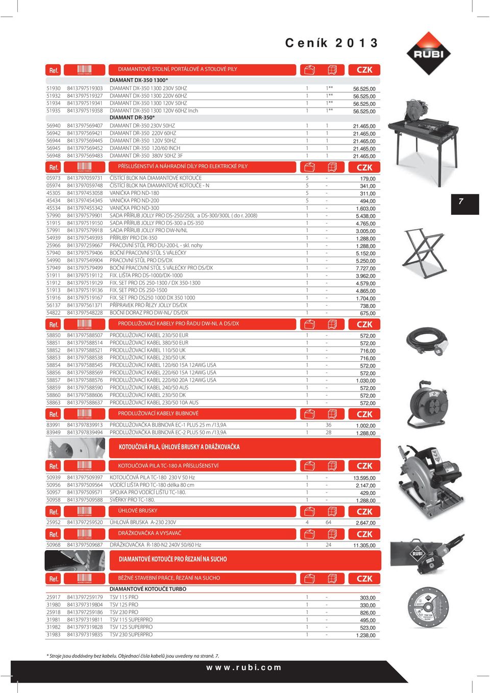 525,00 DIAMANT DR-350* 56940 8413797569407 DIAMANT DR-350 230V 50HZ 1 1 21.465,00 56942 8413797569421 DIAMANT DR-350 220V 60HZ 1 1 21.465,00 56944 8413797569445 DIAMANT DR-350 120V 50HZ 1 1 21.