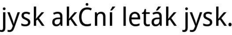 leták .