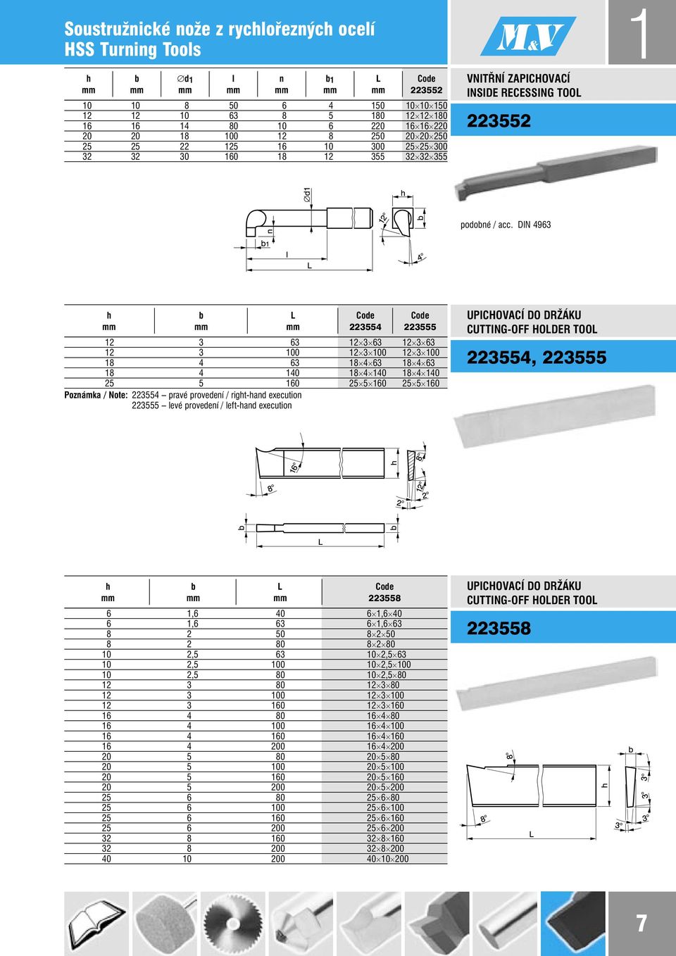 DIN 4963 h b L Code Code mm mm mm 223554 223555 12 3 63 12 3 63 12 3 63 12 3 100 12 3 100 12 3 100 18 4 63 18 4 63 18 4 63 18 4 140 18 4 140 18 4 140 25 5 160 25 5 160 25 5 160 Poznámka / Note: